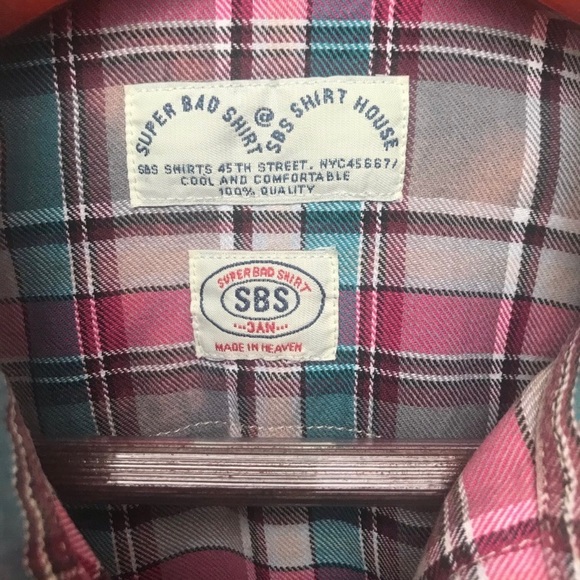 SBS Upcycled Shirt Small - Picture 5 of 8